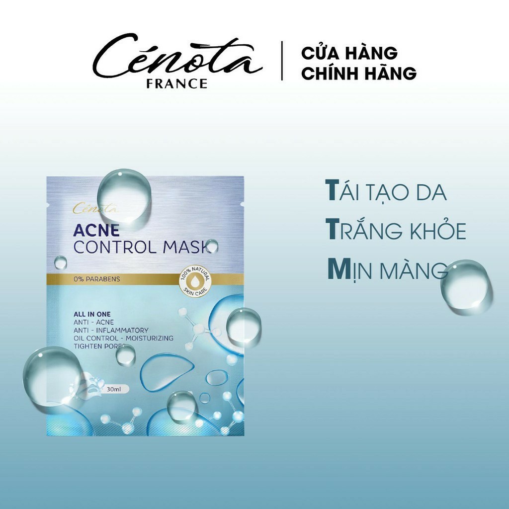 Mặt nạ ngừa mụn Cénota Acne Control Mask 30ml - Store Việt | BigBuy360 - bigbuy360.vn