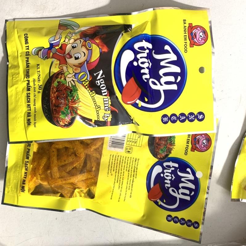 [ICLN9 giảm 5K cho đơn hàng 50k] Snack mỳ Trộn Ba Anh Em Food Đồ Ăn Vặt Cổng Trường Ngon Giá Rẻ
