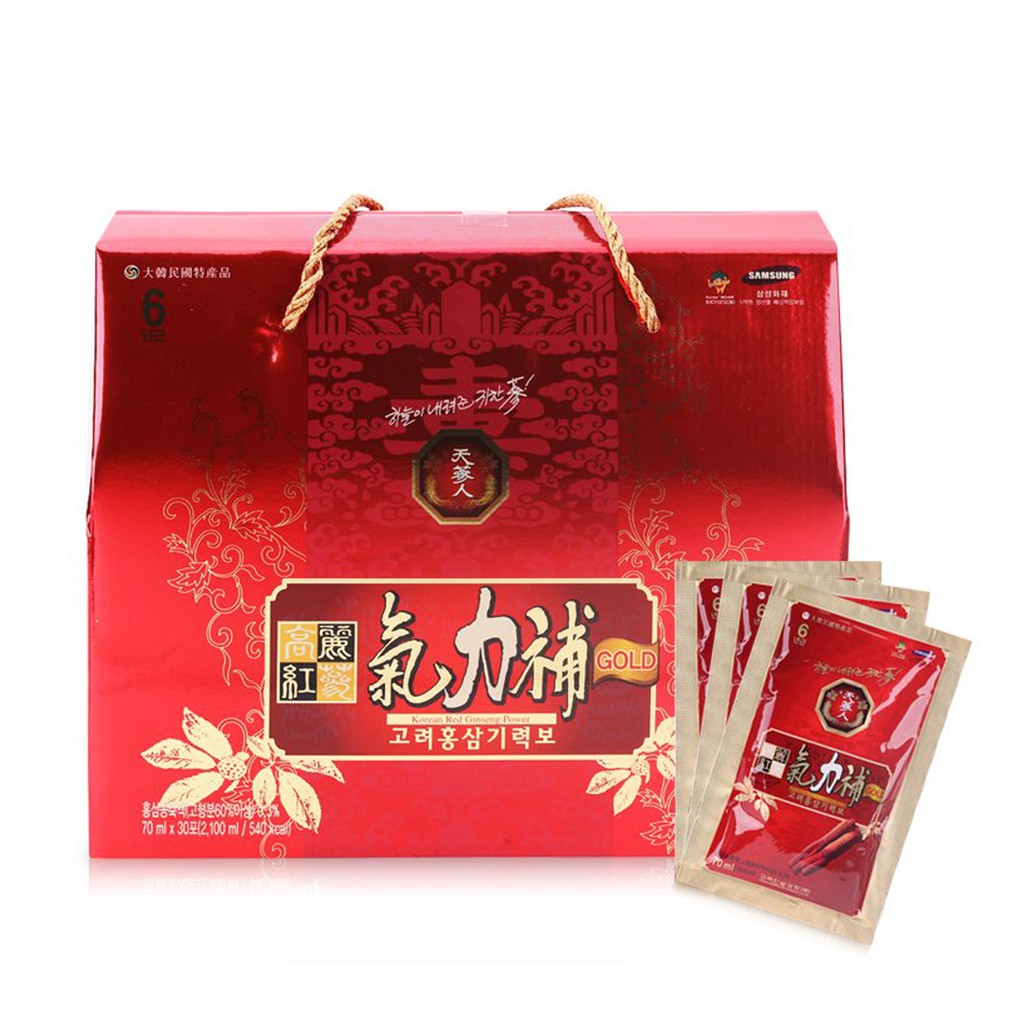 HỘP 30 GÓI NƯỚC HỒNG SÂM KOREAN RED GINSENG GIRYOCKBO