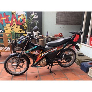 [Pát Chế Sẵn] Baga Givi HRV Cho Raider Fi / Satria Fi - Cảng Sau Chịu Lực (Lắp Như Zin)
