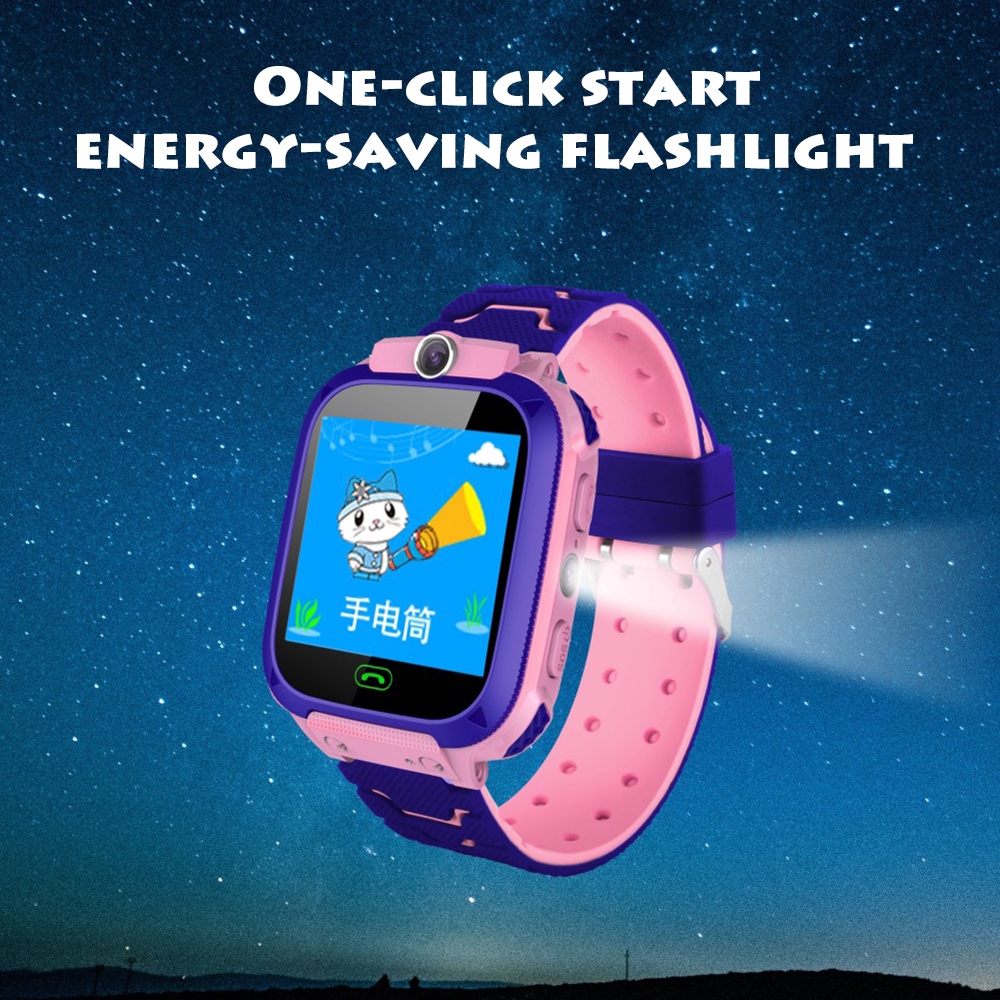 Ready S9 children's smart phone LBS positioning watch waterproof smart watch dial voice chat built-in game Ⓡ