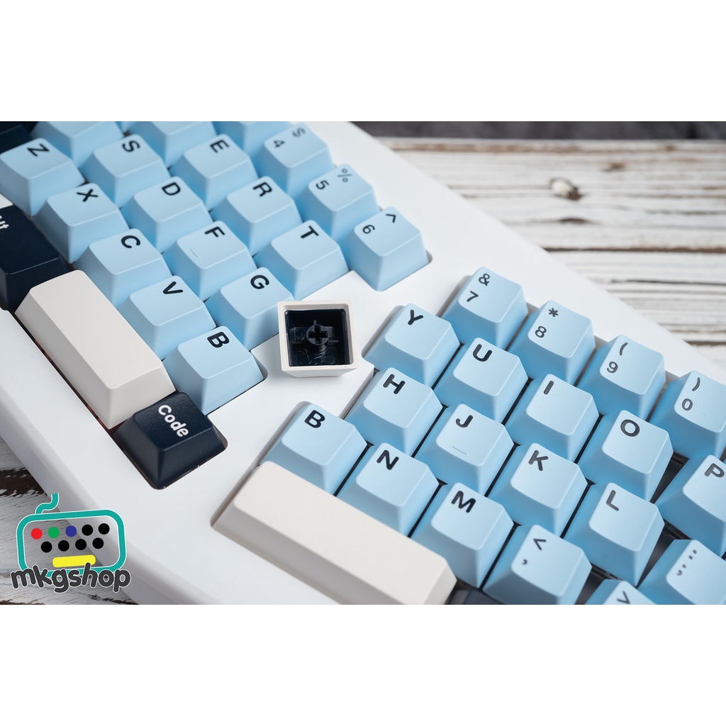 Keycap CMK Mizu doubleshot,173 nút bàn phím cơ, cherry profile