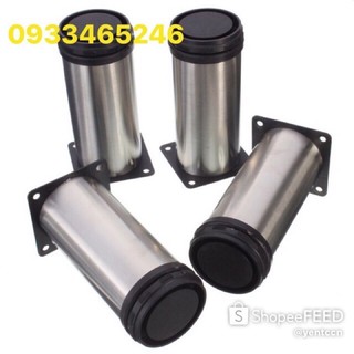 chân ghế sofa inox 15cm(50x150mm)