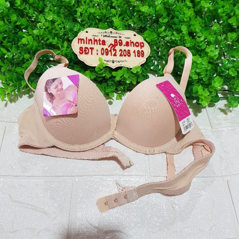 Áo lót 1 móc cài có gọng loại mỏng , phom quả nhỏ gọn