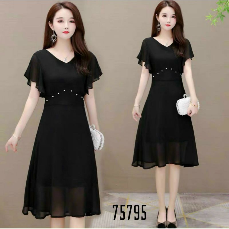 Đầm xòe đính ngọc sang chảnh