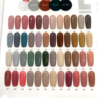 Sơn Gel Enou bán lẻ (185 màu).Click xem hình