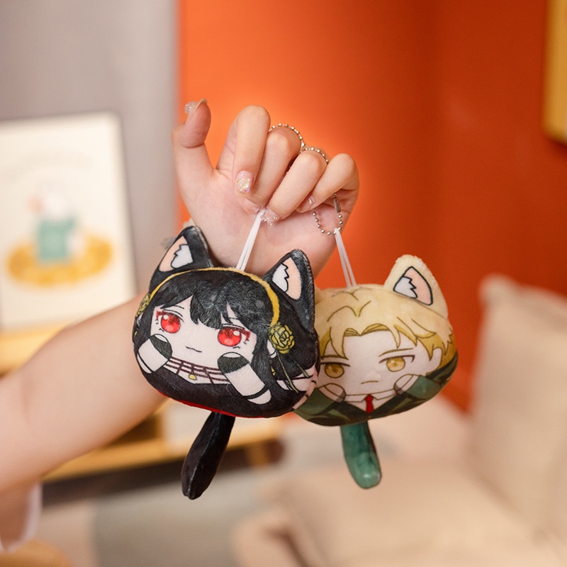 Gối Nhồi Bông Hình Nhân Vật Hoạt Hình Anya Spy X Đáng Yêu 30CM