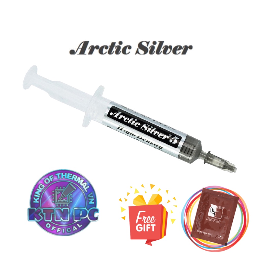 Keo tản nhiệt máy tính Arctic Silver 5 12grams