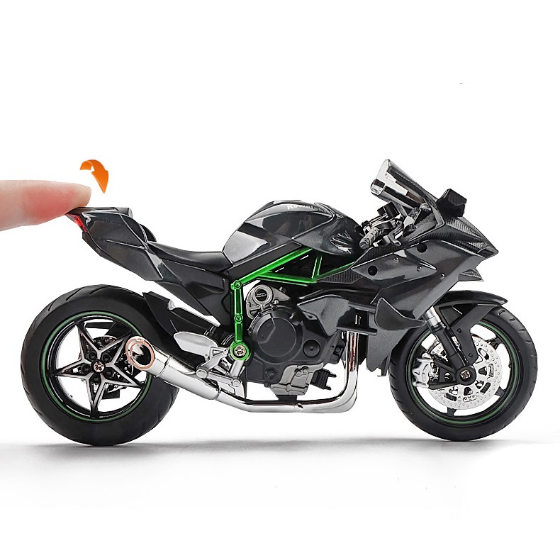 Mô hình xe Moto Kawasaki H2R tỉ lệ 1:12