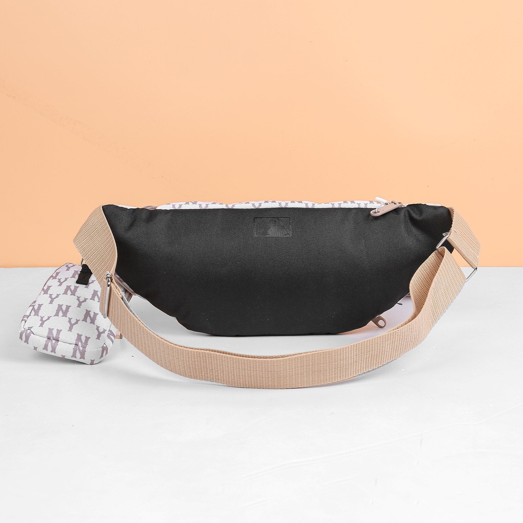 Túi Đeo Chéo - Đeo Hông MLB Monogram Hip Sack New York Yankees Be