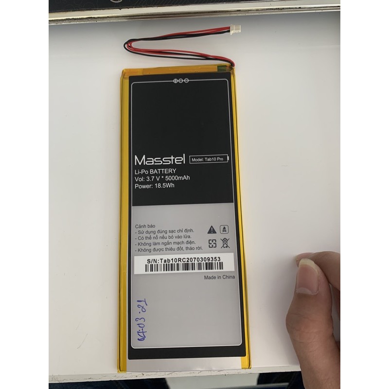 Pin masstel Tab 10 Pro / Tab 10 Plus
