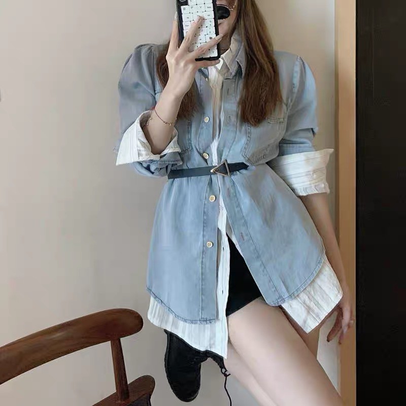 ĐAI NỊT VÁY ÁO TAM GIÁC NHỎ - Thắt lưng váy áo blazer mặt tam giác vàng siêu xinh simsimvintage