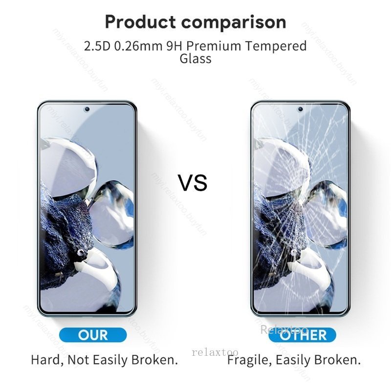 Kính Cường Lực HD 2 Trong 1 Bảo Vệ Ống Kính Máy Ảnh Cho Xiaomi Mi 12T Pro 12 T Pro 5G Xiaomi12Tpro