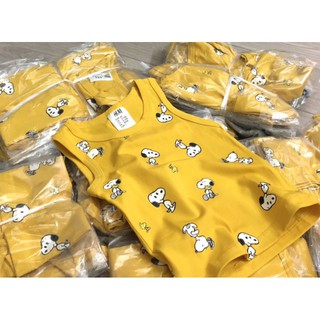 set 2 áo ba lỗ snoopy