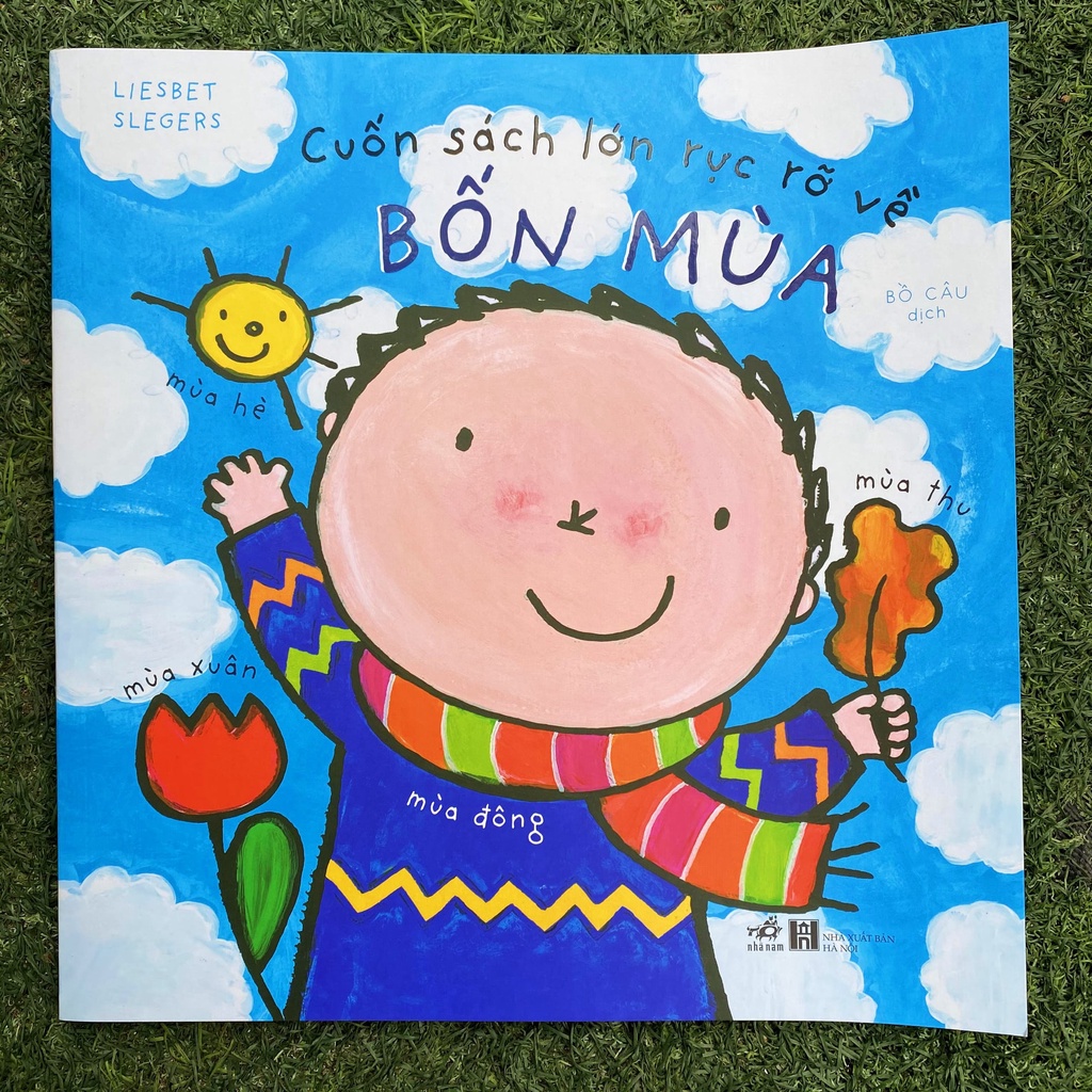 Sách - Cuốn sách lớn rực rỡ về bốn mùa - Sách cho trẻ trên 2 tuổi