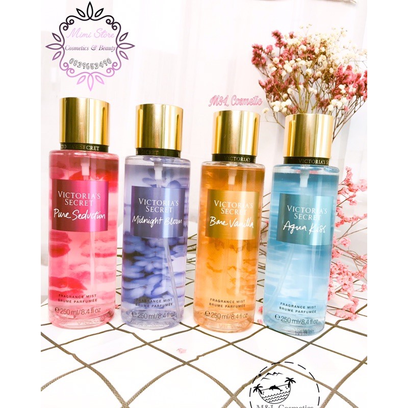 [CHÍNH HÃNG] Body mist Victoria's Secret hương Aqua Kiss