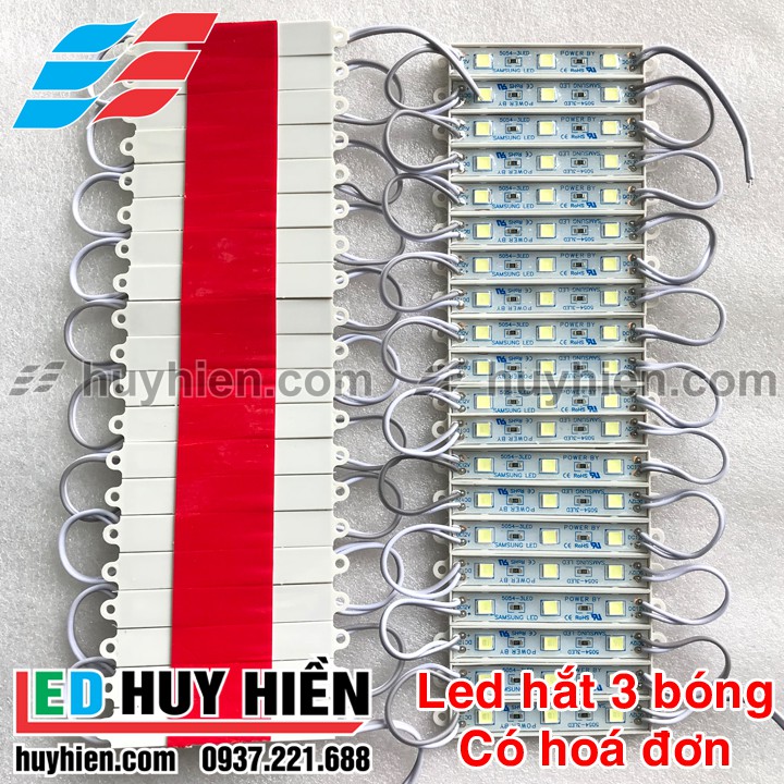 Led hắt 3 Led 5054 cỡ 7211 Samsung màu trắng ( vỉ 20 thanh 3 bóng) | BigBuy360 - bigbuy360.vn