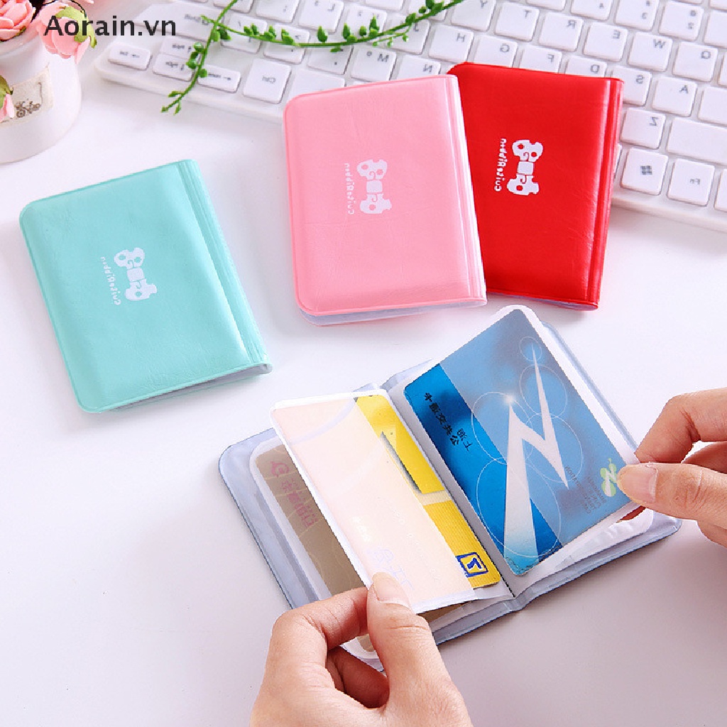 1 Ví Đựng Thẻ, Hộ Chiếu Màu Kẹo Ngọt Ốp