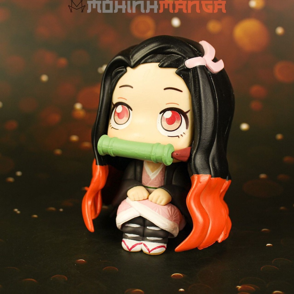 [CÓ HỘP ĐẸP] Mô hình Chibi Tanjiro Nezuko Zenitsu Inosuke Kimetsu no yaiba Thanh gươm diệt quỷ cứu nhân viêm trụ Rengoku
