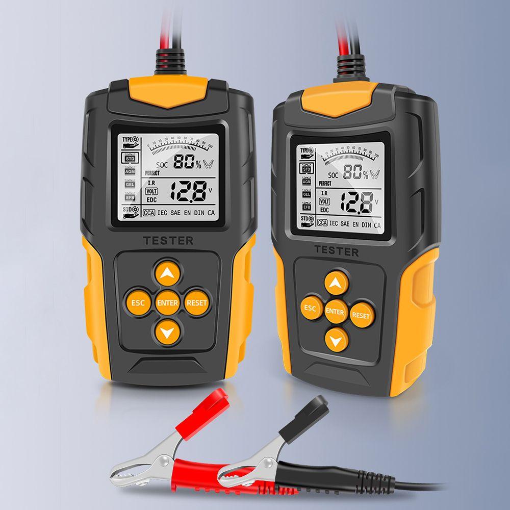 Máy Kiểm Tra Pin Xe Hơi Màn Hình LCD Kỹ Thuật Số Siêu Bền Cho Tàu Thuyền