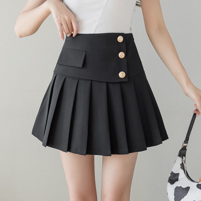 Chân váy ngắn xếp ly có quần trong vintage, Chân váy tennis ngắn cạp cao ulzzang basic - Roxie | BigBuy360 - bigbuy360.vn