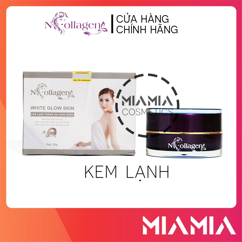 Kem Face Lạnh N Collagen Ban Đêm Chính Hãng 25g