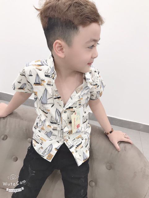 Sơ mi đại bé trai 120-160