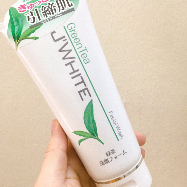 SỮA RỬA MẶT JWHITE TINH CHẤT TRÀ XANH 200G hàng chính hãng