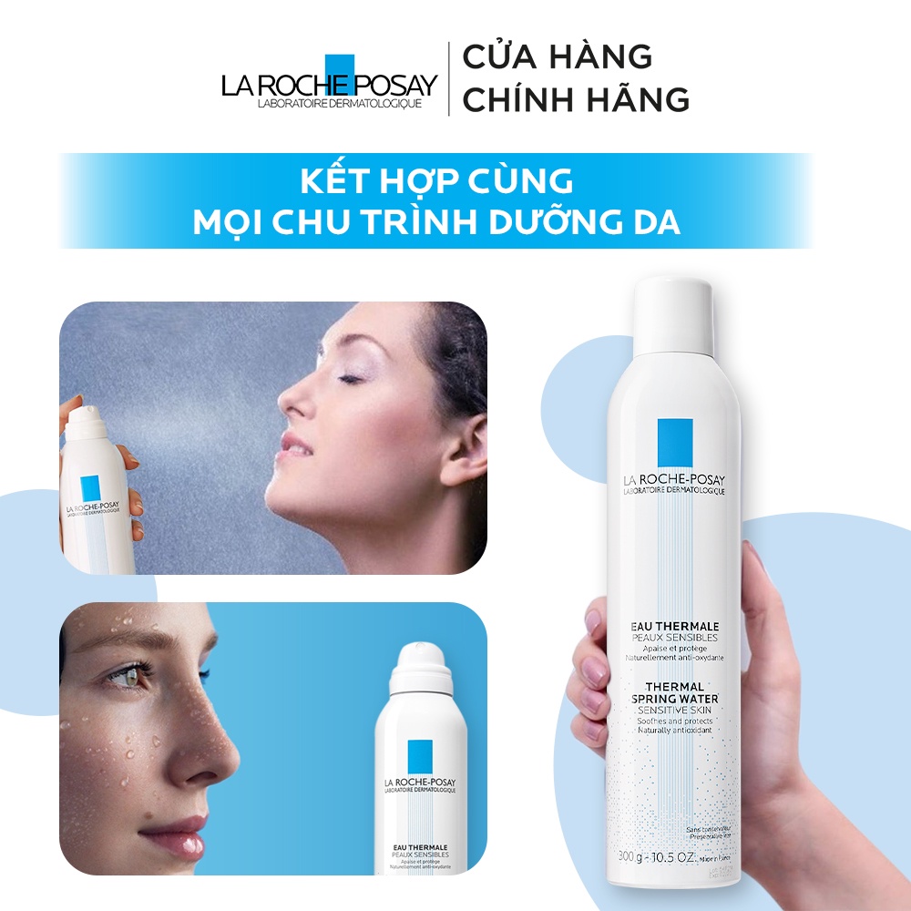 Nước khoáng giúp làm dịu &amp; bảo vệ da La Roche-Posay Thermal Spring Water 300ml