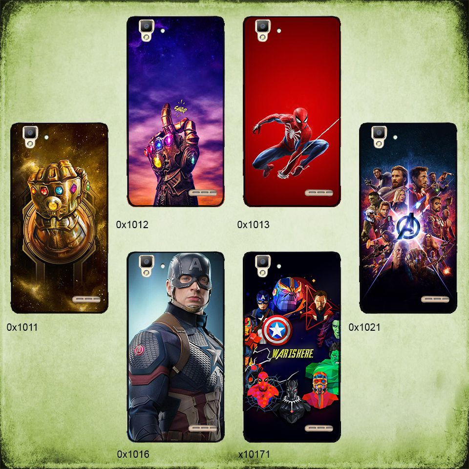 Ốp dẻo Oppo R7 hình Avenger x03