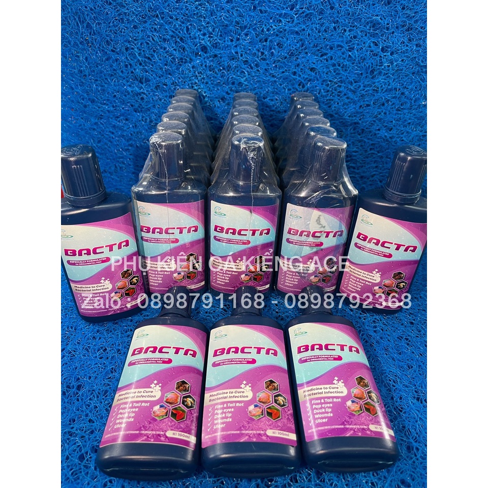 CZ8 BACTA 100ml diệt các loại nấm và đục mắt cho cá cảnh