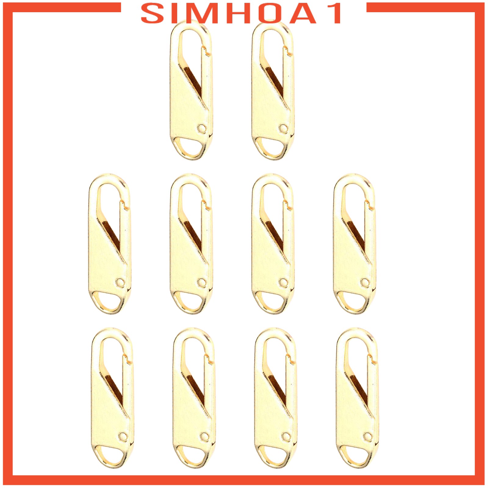 10 Đầu Giữ Khóa Kéo Kim Loại Simhoa1