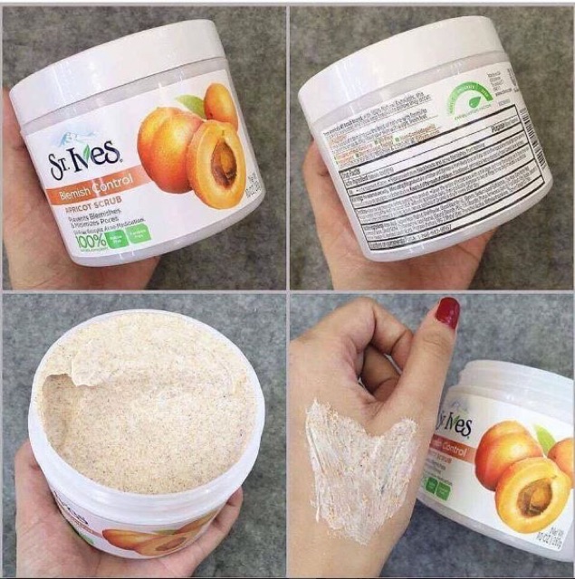 Kem tẩy tế bào chết toàn thân St.Ives Blemish Control Apricot Scrub | BigBuy360 - bigbuy360.vn