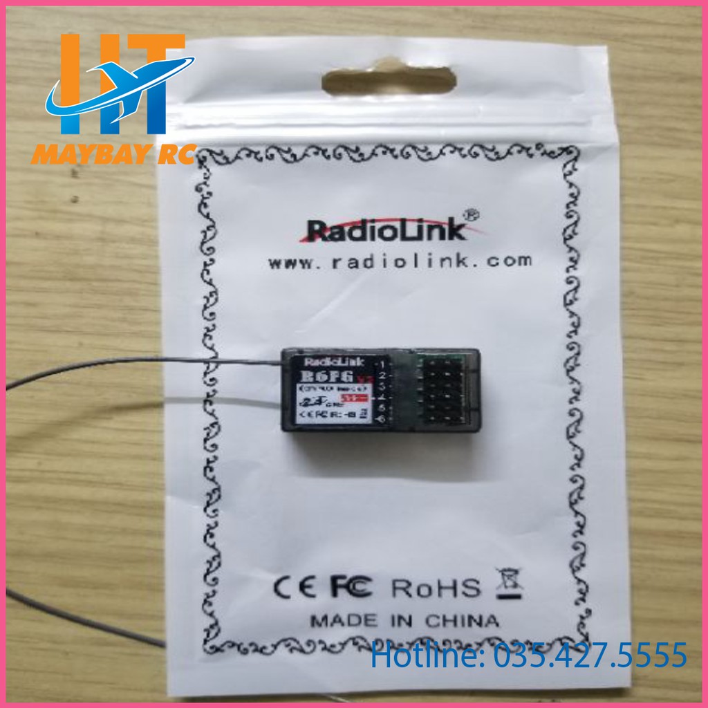 Bộ thu tín hiệu RX RadioLink R6F và R6FG V3 Hàng Chính Hãng.