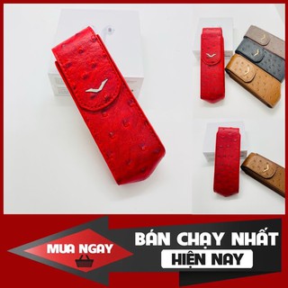 Bao da vertu singnature s gấp da đà điểu