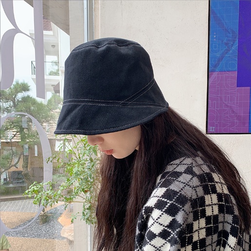Mũ Xô ( Mũ Bucket) Unisex Vải Cotton Thời Trang Mùa Hè Và Xuân Phong Cách Nhật Bản