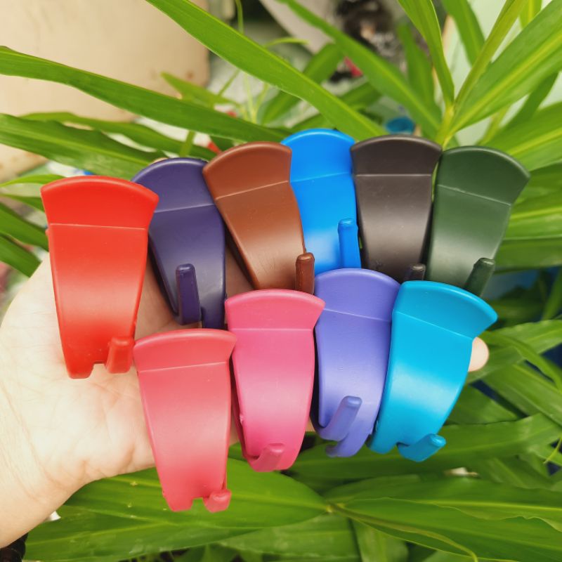 Kẹp tóc 2 răng nhám màu mờ (được chọn màu)