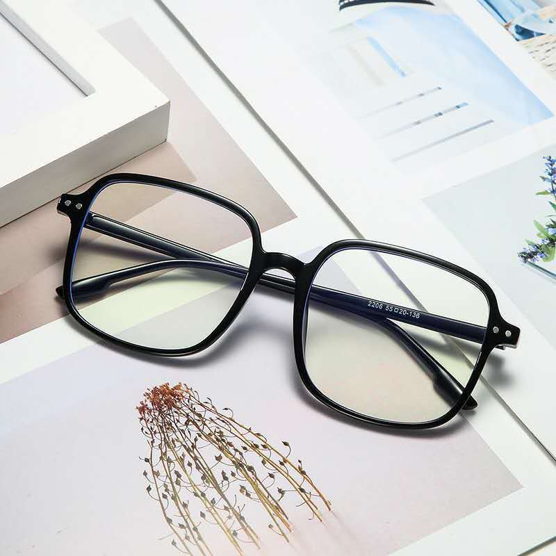 Kính gọng vuông chống tia bức xạ phong cách Hàn Quốc hợp thời trang cho nữ | BigBuy360 - bigbuy360.vn