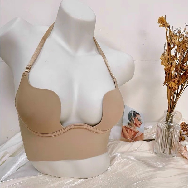 Cao Cấp - Áo lót su hở lưng mặc Nhiều Kiểu có gọng 989