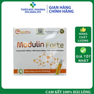 Modulin Forte Tăng Cường Đề Kháng, Miễn Dịch Phục Hồi Sức Khỏe Trẻ Sau Ốm Bổ Sung Vitamin Và Dưỡng Chất Cần Thiết