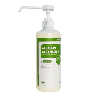 Nước rửa tay sát khuẩn alfasept cleanser 4 - sản phẩm diệt khuẩn nâng cao