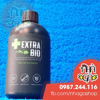Extra Bio - Men Vi Sinh cao cấp - Giúp làm trong nước, giảm mùi tanh hôi, ngừa nấm bệnh cho cá | 250ml