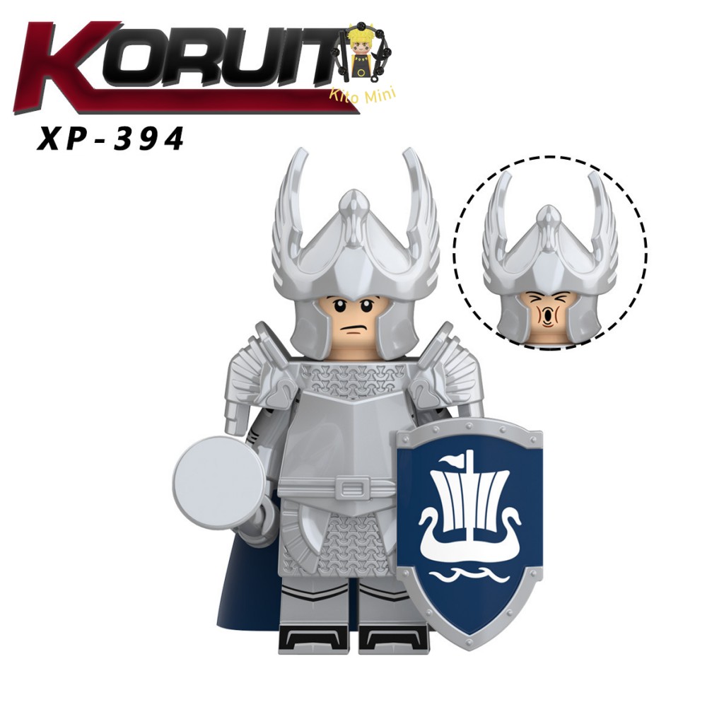 Minifigures Lắp Ráp Mô Hình Nhân Vật Phim Truyện Lính Trung Cổ Lord Of The Rings Koruit KT1051