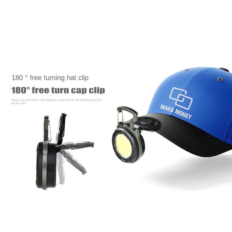 Móc Khóa Đèn Led Cob Mini Đa Ứng Dụng