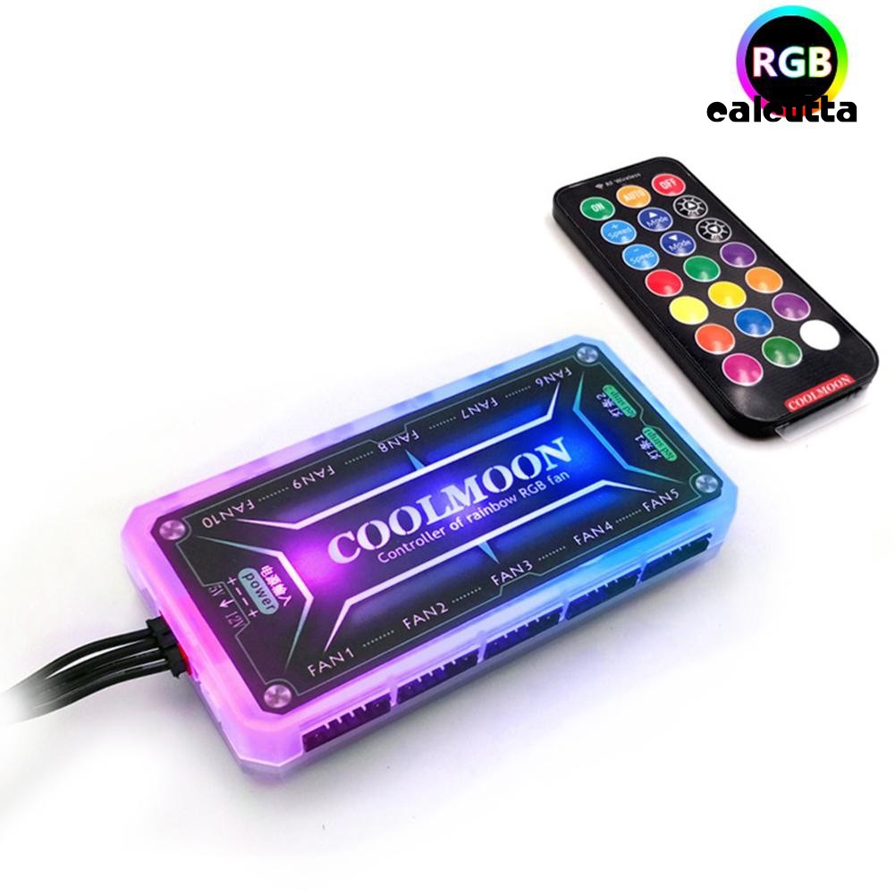 Bộ Điều Khiển Quạt Tản Nhiệt Tích Hợp Đèn Led Rgb