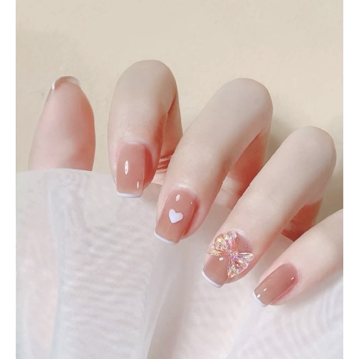 MÓNG ÚP VUÔNG NGẮN NHÁM TRONG HSM - TÁCH LẺ SIZE