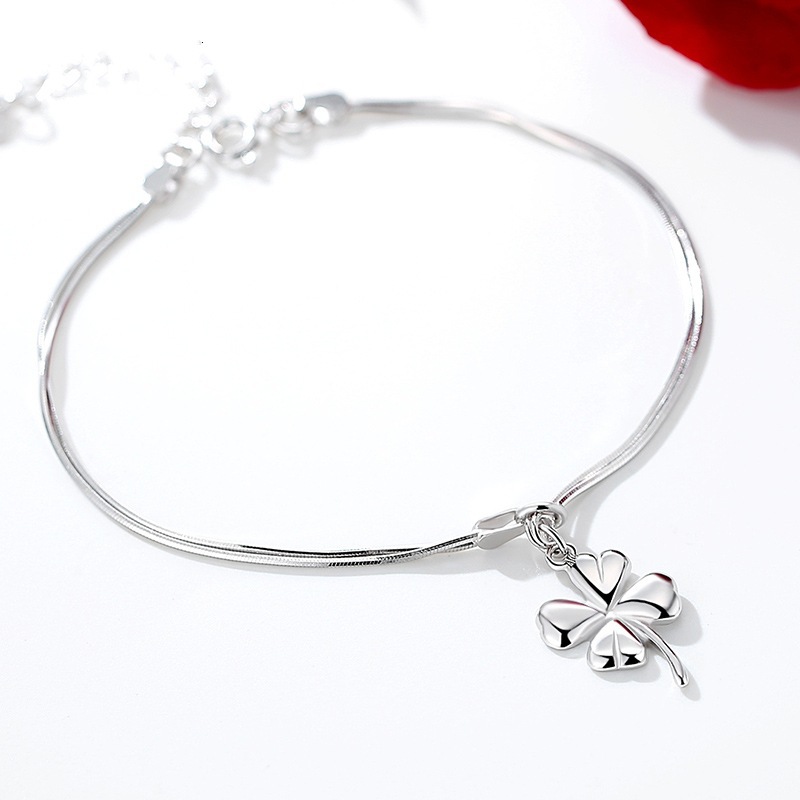 Lắc Chân Mạ Bạc Phối Mặt Hình Ngôi Sao Năm Cánh Thời Trang Cho Nữ | BigBuy360 - bigbuy360.vn