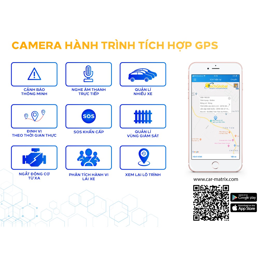 Camera Hành Trình 4G JC400 Xem camera vs định vị online từ xa 64gb + sim 4G