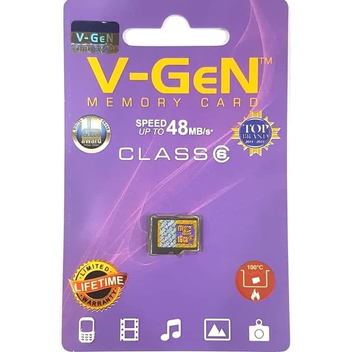 Thẻ Nhớ Mmc 16gb Vgen Class 6 / Accessories Hp Jogja Acc | BigBuy360 - bigbuy360.vn