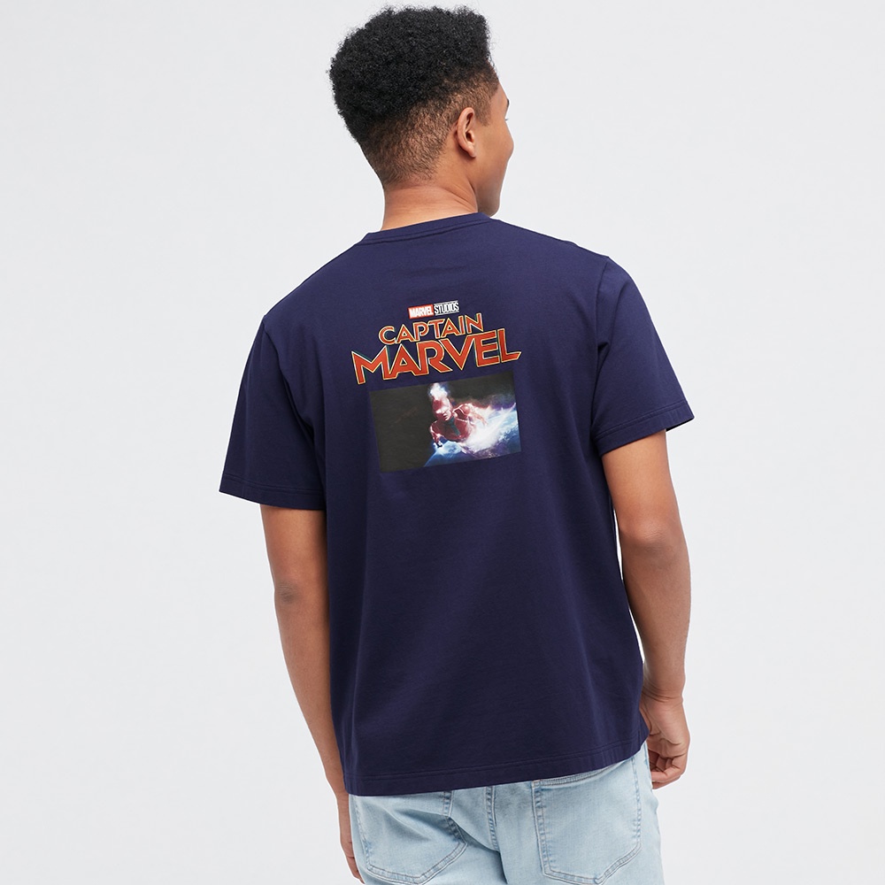 Áo Thun Uniqlo Nam / Nữ / Cặp Đôi In Hình MARVEL